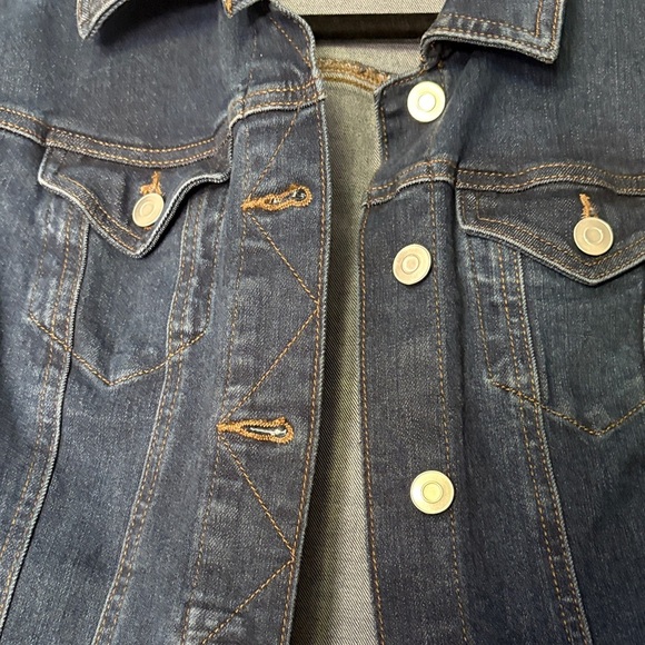 Time and Tru Navy Denim Jacket - Picture 3 of 5
